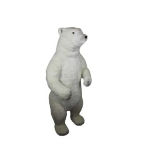 57.5"H WHITE POLAR BEAR