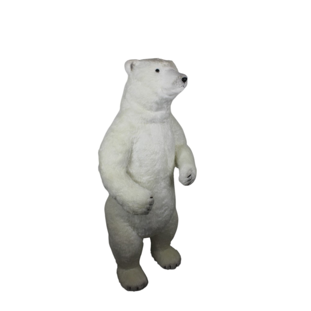 57.5"H WHITE POLAR BEAR