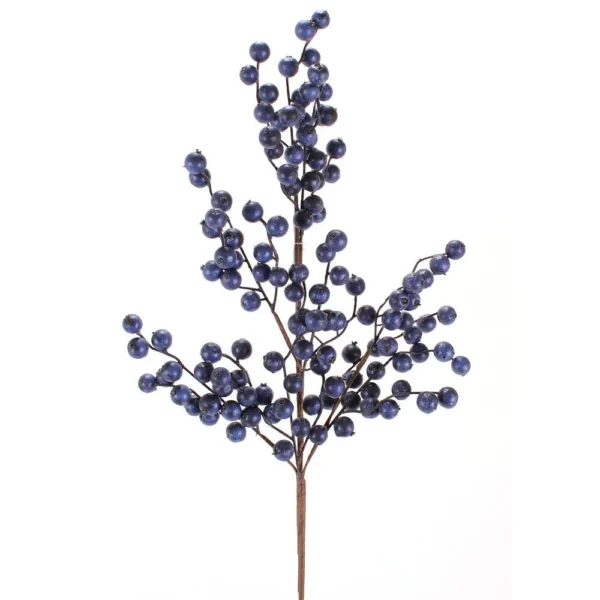 29" WR MATTE NAVY CRABAPPLE SPRAY