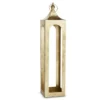 29" GOLD METAL LANTERN