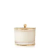 FRASIER FIR MEDIUM FROSTED WOOD GRAIN CANDLE