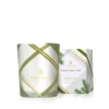 FRASIER FIR FROSTED PLAID VOTIVE CANDLE
