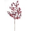 29" WR MATTE BURGUNDY CRABAPPLE SPRAY