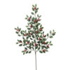28.5" RED/ GREEN/ WHITE FOSTERI HOLLY SPRAY