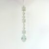8.5" CLEAR ACRYLIC DROP ORNAMENT