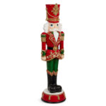 48" RED/ GREEN/ WHITE NUTCRACKER