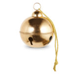 9.5"D GOLD METAL BELL