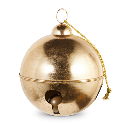 16"D GOLD METAL BELL