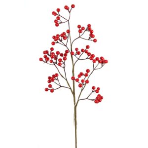 20" RED BERRY SPRAY