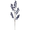 26" BLUE GLITTER BERRY SPRAY