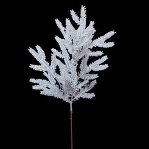 26" WHITE NATURAL FROSTED BALSAM SPRAY