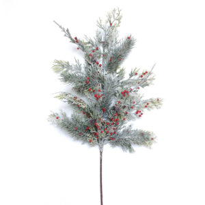 21" MIXED CEDAR PINE & BERRY SPRAY