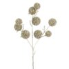 20" CHAMPAGNE GLITTER BALL SPRAY