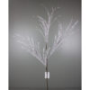 42" NATURAL SNOW WHISPY PINE SPRAY