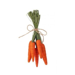 14" JUTE CARROT BUNCH - SET OF 6 BUNDLES