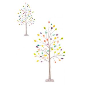 48" LED LIT EASTER EGG TREE