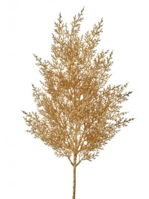27" MATTE GOLD METALLIC ARTEMESIA SPRAY