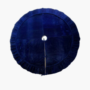 VICKERMAN PLUSH MIDNIGHT BLUE VELVET TREE SKIRT