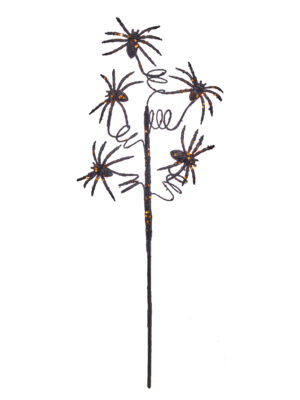 19.5" ORANGE/ BLACK SPIDER SPRAY