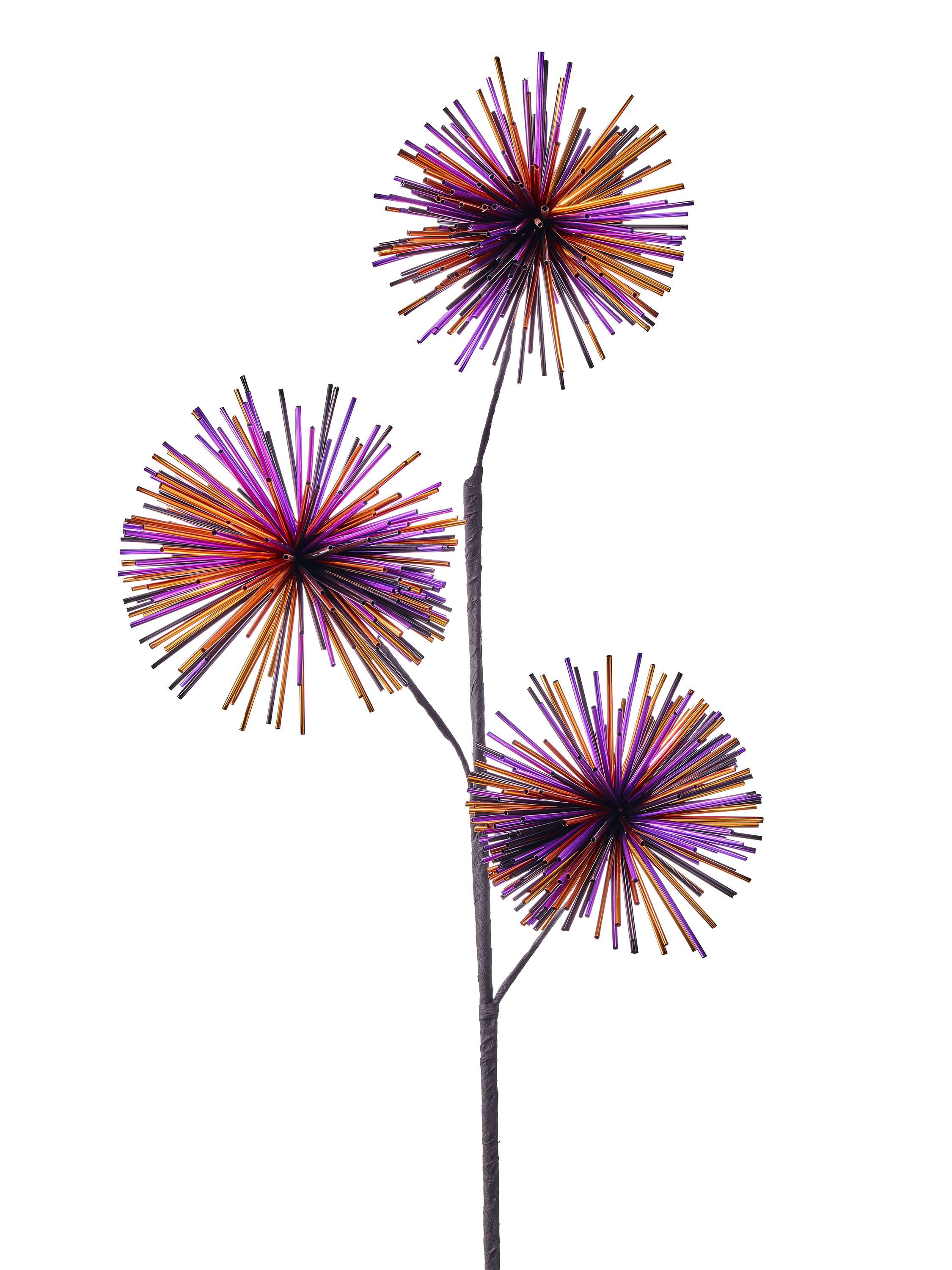 28" METALLIC HALLOWEEN BURST SPRAY
