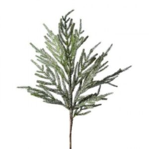 30" ICED NORFOLK PINE SPRAY