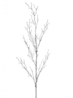 47" SILVER/ PLATINUM METALLIC BIRCH BRANCH SPRAY