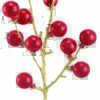 26" RED/ GOLD STEM SHATTERPROOF BALL SPRAY