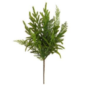 22" MIXED GREENERY BUSH - NORFOLK PINE & CEDAR