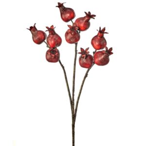 29" BURGUNDY WATERPROOF POMEGRANATE SPRAY